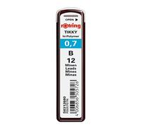 rOtring Lead Refills Hi-Polymer for Fine Mechanical Pencils 0.70mm B (12 Leads)
