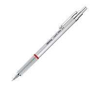 rOtring Rapid PRO Mechanical Pencil, 0.5 mm, Silver Chrome (1904255)