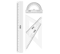 Rotring ruler set, Centro S0221370, 4 pieces