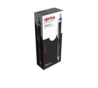 rOtring Tikky Colour-Coded Mechanical Pencils | 0.7 mm | Black Barrel | 12 Count