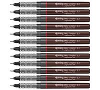 rOtring Tikky Graphic Fineliner Pen, Black Ink, 0.3 mm (1904753)
