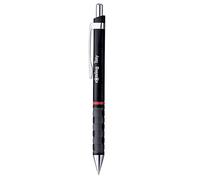 Rotring Tikky Lightweight Ballpoint Pen with Rubberised Grip - Black Barrel