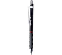 Rotring Tikky Lightweight Ballpoint Pen with Rubberised Grip - Black Barrel