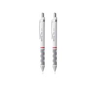 rOtring Tikky Mechanical Pencil 0.5 mm HB - 2 Pack | White Barrel | For School, Office & Drawing | Ergonomic Grip | Precise & Reliable Writing