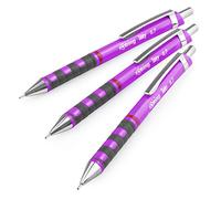 rOtring Tikky Mechanical Pencil - 0.7mm HB - Purple - Pack of 3