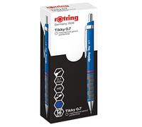rOtring Tikky Mechanical Pencils | HB 0.7 mm Lead | Blue Barrel | Box of 12