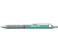 rOtring Tikky Pastel Ballpoint Pens | Blue Ink | Medium Point (1.0mm) | Sea Blue Barrels | Lightweight with Rubberised Grip | 12 Count