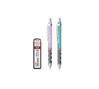 rOtring Tikky Pastel Mechanical Pencils with High Polymer Refills|HB 0.5 mm|Orchid Bloom, Sea Blue|2 Count