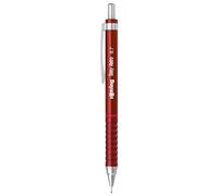 rOtring Tikky Retro Mechanical Pencils | 2B 0.7 mm | Red Barrels | with Comfort Rippled Grip | 12 Count