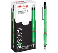 Rotring Visuclick Mechanical Pencil 0.5 mm 2B Lead Lively Green Barrel 12 Count