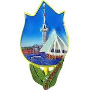 Rotterdam Netherlands 3D Fridge Magnet Souvenir Gift Home & Kitchen Decor Magnetic Sticker Holland Refrigerator Magnet Collection
