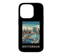 Rotterdam Netherlands Modern Skyline Travel Art Case for iPhone 14 Pro