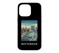 Rotterdam Netherlands Modern Skyline Travel Art Case for iPhone 14 Pro Max