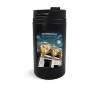 Rotterdam The Netherlands Architecture Travel Mug, Travel Tumbler, Insulated Coffee Cup, Portable Mug