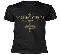 Rotting Christ 'Non Serviam' Mens T Shirt Size M Black
