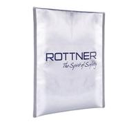 Rottner Fireproof Document Wallet A4 Size Velcro Silver