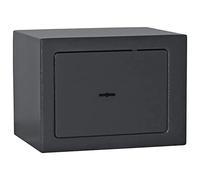 Rottner Furniture Safe Jupiter 1, Double-Bitted Lock, Anthracite, WxHxD 23x17x17 cm, including Mounting Material, Felt Insert