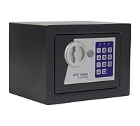 Rottner Furniture Safe Jupiter 1 Electronic Lock with Mechanical Emergency Opening and 2 Keys Anthracite W x H x D 23 x 17 x 17 cm Includes Mounting Material Felt Insert