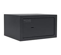 Rottner Furniture Safe Jupiter 2 Steel Double-bitted Lock 2 Keys Anthracite WxHxD 31x17x28 cm Felt Insert incl. Mounting Material