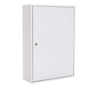 Rottner S 200 Single-Door Key Cabinet Cylinder Lock Swiveling Key Register Adjustable Hook Strips 200 Key Tags Free incl. Mounting Material