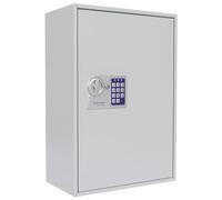 Rottner S 300 Key Cabinet Electronic Lock Mechanical Emergency Opening Swiveling Key Register Adjustable Hook Strips 300 Key Tags Free Mounting Material Included