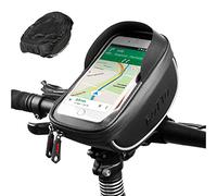 ROTTO Bike Handlebar Phone Bag Bicycle Mobile Phone Holder Pouch Sensitive Touch Screen Waterproof with Rain Cover