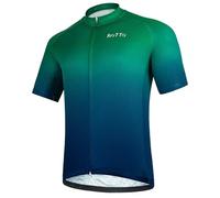 ROTTO Cycling Jersey Mens Short Sleeve Cycle Top Bike Shirt Gradient Color Series