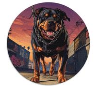 ROTTWEILER 1000 Pieces Jigsaw Puzzles For Adults Educational Games Stress Relieving Entertainment Exercise The Memory of The Brain for Family Decorations 1000pcs (67.5x67.5cm)