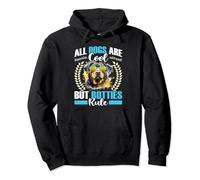 Rottweiler ALL DOGS ARE COOL BUT ROTTIES RULE Funny Pullover Hoodie
