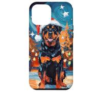 Rottweiler Christmas Art Aesthetic Dog Case for iPhone 12 Pro Max