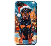 Rottweiler Christmas Art Aesthetic Dog Case for iPhone SE (2020) / 7/8