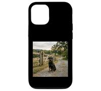 Rottweiler Country Path Farm Gate Guard Scene Case for iPhone 12/12 Pro