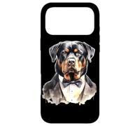 Rottweiler Dog in Tuxedo Case for iPhone 17 Pro Max