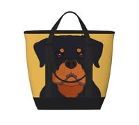 Rottweiler Dog,Lunch Bags Large Capacity Insulated Tote Bag For Women Men Work Picnic Travel
