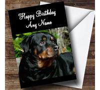 Rottweiler Dog Personalised Birthday Card | Birthday Card | Animals, Wildlife & Pets Card