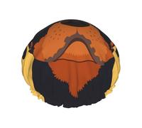 Rottweiler Dog,Shower Cap Nightcap Double Layer Waterproof Elastic Bath Cap Reusable Hair Cap