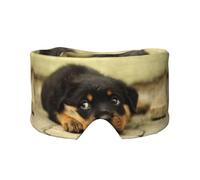 Rottweiler Dogs Cute Dogs Puppy Pets Small, Full Eye Covers Light Blocking Eye Mask Sleep Eye and Ear Muffs