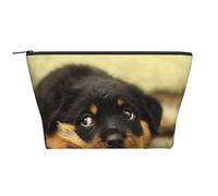 Rottweiler Dogs Cute Dogs Puppy Pets Small, Toiletry Pouch Makeup Bag Cosmetic Bag Portable Travel Toiletry Bag