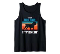 Rottweiler Love: Not Just Dog Hair, Its Family Fur Tank Top