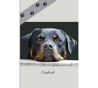 Rottweiler Notebook with 120 Lined Pages.: Dog Lovers Notepad. Gift idea. Stocking Filler. Rotty Rottie. Mother's Day. Father's Day. Cute Stationery