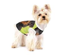 Rottweiler Printed,Cotton Sleeveless Pet T-Shirt Soft Stretchy Puppy Breathable Vest,L