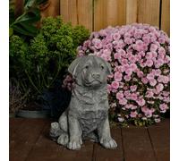 Rottweiler Puppy Stone Cast Ornament