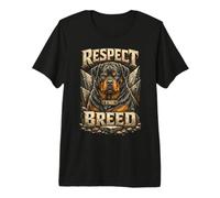 Rottweiler Respect The Breed Premium T-Shirt