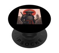 Rottweiler Samurai Warrior Vintage Japanese Ukiyo-e Dog PopSockets Adhesive PopGrip