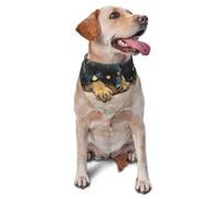 Rottweiler Sleeping Dogs Pets Puppies SmallDog Bandanas Cat Puppy Scarfs Washable Pet Handkerchief
