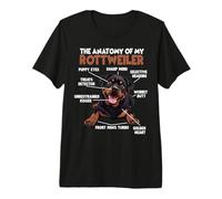Rottweiler T Dog Walker Clothing Rotti Rottweiler Premium T-Shirt