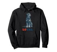 Rottweiler too Loyal to Move Proud Protector Couch King Pullover Hoodie