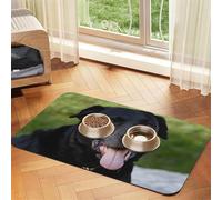 Rottweiler Wallpaper Print Pet Absorbent Leather Tablecloth Perfect for Dogs, Cats, and Other Pets