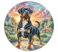 Rottweiler1000 Pieces Jigsaw Puzzles AnimalCreative Adults & Kids Difficult Challenging1000pcs (67.5x67.5cm)