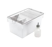 Rotulark Lab Mouse Cage, Laboratory Rat Rodent Breeding Cage Cage, Small Animal Cage, Mouse Breeding & Weaning Cage (L)